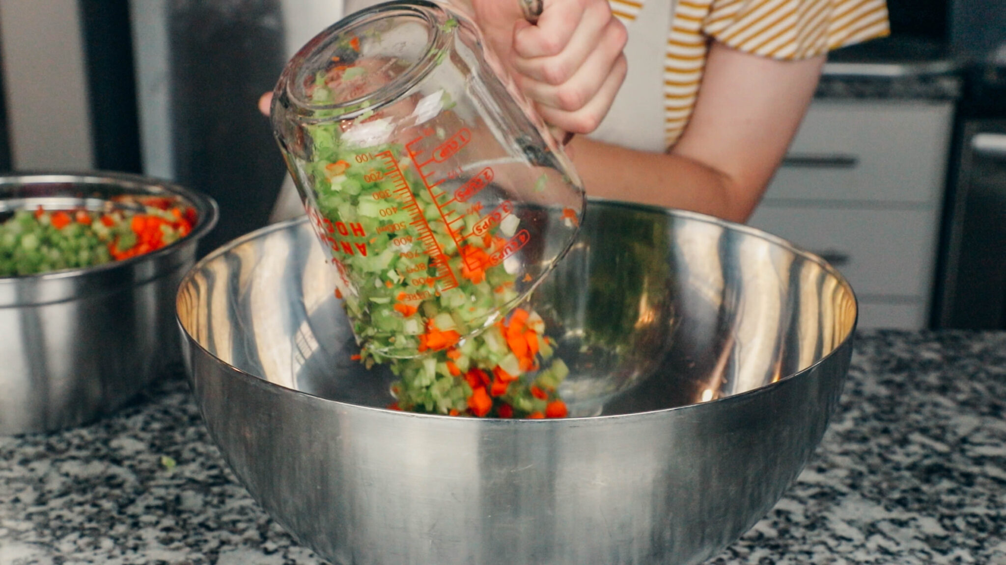 How to Make and Freeze Mirepoix with Fresh Vegetables